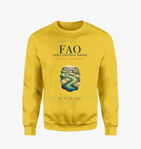 Thumbnail for Gago Coutinho Airport Faro (FAO) design on yellow sweatshirt