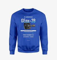 Thumbnail for GEnx-2B design on blue sweatshirt