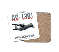 Thumbnail for AC-130J Ghostrider design on white 1 piece coaster