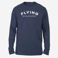Thumbnail for Flying All Around The World T-Shirt - view 2