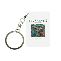 Thumbnail for JYVÄSKYLÄ - Poster - Key Chain - White