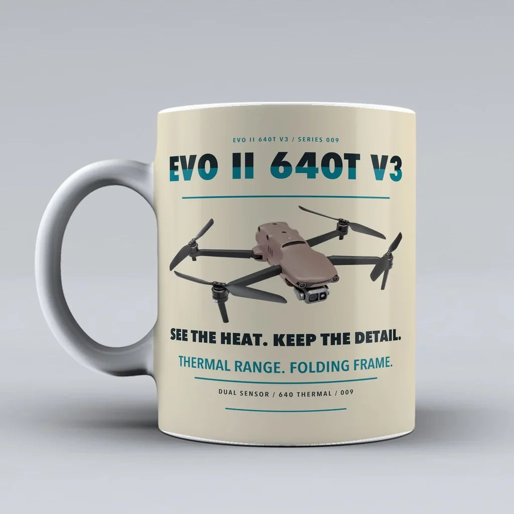 EVO II Dual 640T V3 Mug design on beige autel