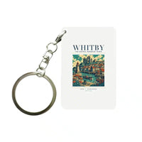 Thumbnail for WHITBY - Poster - Key Chain - White