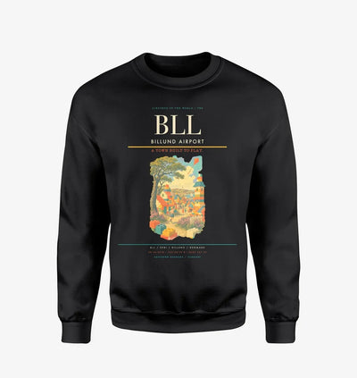 Billund Airport BLL Sweatshirt - Black