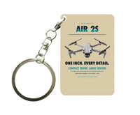Thumbnail for DJI Air 2S Key Chain design on beige key chain