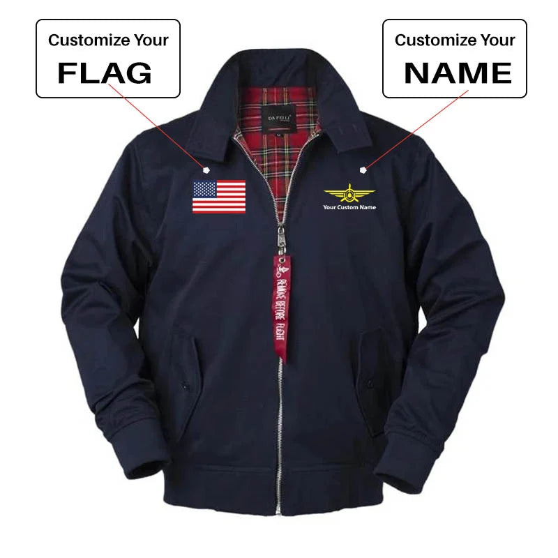 Customisable Flag & Name Jacket - view 2