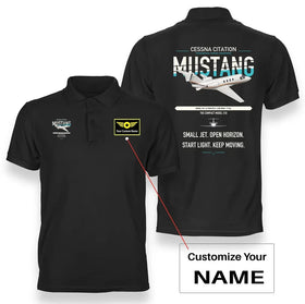 Cessna Citation Mustang Premium Polo T-Shirts