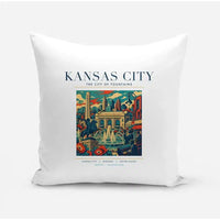 Thumbnail for KANSAS CITY - Poster - Pillow - White