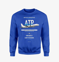 Thumbnail for British Aerospace ATP design on blue sweatshirt