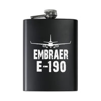 Thumbnail for Customisable Embraer E-Jet Hip Flask - view 2