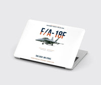 Thumbnail for F-A-18F Super Hornet Block III Two Crew One Strike design on white MacBook case