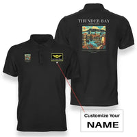 Thumbnail for THUNDER BAY - Poster - Double-Side Polo - Black + Name