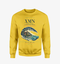 Thumbnail for Xiamen Gaoqi International Airport (XMN) design on yellow sweatshirt