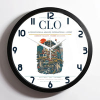 Thumbnail for Alfonso Bonilla Aragon International Airport CLO Wall-Clock Framed - White