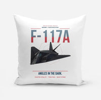Thumbnail for F-117A Nighthawk design on white pillow