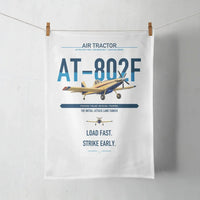 Thumbnail for Air Tractor AT-802F design on white towel