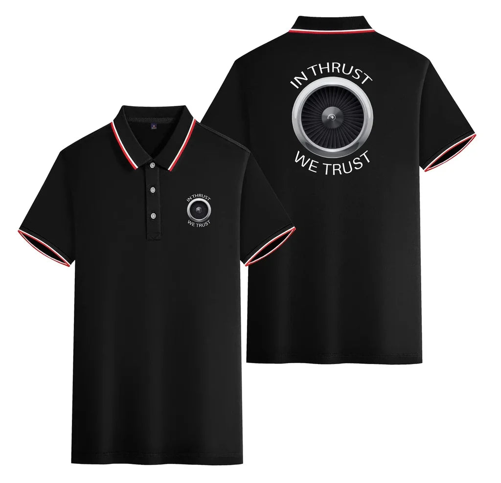 Customisable Thrust We Trust Polo Shirt - view 2