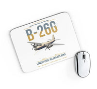 Thumbnail for B-26G Marauder design on white rectangle mouse pad