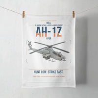 Thumbnail for Bell AH-1Z Viper design on white towel