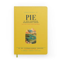 Thumbnail for St. Pete–Clearwater International Airport (PIE) design on yellow notebook
