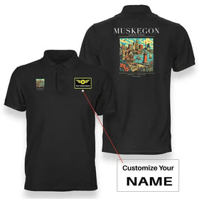 Muskegon City Series Premium Polo T-Shirts