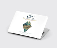Thumbnail for Urumqi Diwopu International Airport (URC) design on white MacBook case