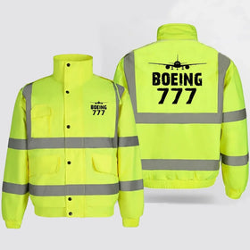 Boeing 777 & Plane Reflective Winter Jackets