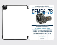 Thumbnail for CFM56-7B design on white ipad tablet case