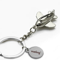 Thumbnail for Customisable Airplane Shape Key Chain - view 2