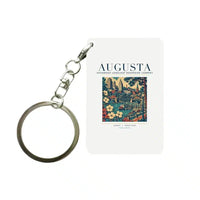 Thumbnail for AUGUSTA - Poster - Key Chain - White