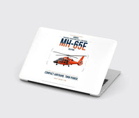 Thumbnail for Airbus MH-65E Dolphin design on white MacBook case