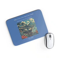 Thumbnail for VINTAGE G4405 - The Volcano Beach Strip - Designed Mouse Pads design on blue rectangle