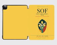 Thumbnail for Vasil Levski Airport – Sofia (SOF) design on yellow ipad tablet case