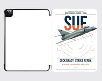 Thumbnail for Dassault Super Étendard design on white ipad tablet case