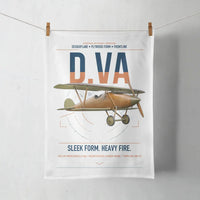 Thumbnail for Albatros D.Va design on white towel