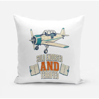 Thumbnail for Solo Endorsed And Terrified design on white pillow