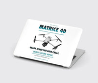 Thumbnail for DJI Matrice 4D design on white MacBook case