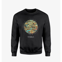 Thumbnail for TIMIKA - Badge - Sweatshirt - Black