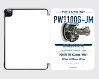 Thumbnail for PW1100G-JM design on white ipad tablet case