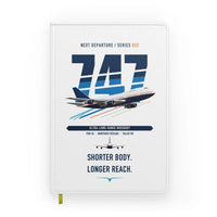 Thumbnail for Boeing 747SP design on white notebook