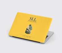Thumbnail for Salalah Airport (SLL) design on yellow MacBook case