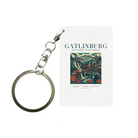 Thumbnail for GATLINBURG - Poster - Key Chain - White