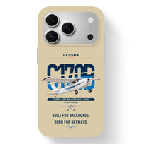 Thumbnail for Cessna 170B design on beige magsafe iphone case, for iPhone 17 Pro