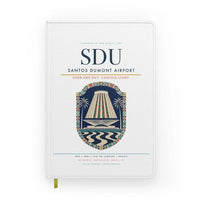 Thumbnail for Santos Dumont Airport (SDU) design on white notebook