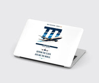 Thumbnail for Boeing 777-200LR design on white MacBook case