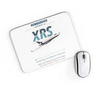 Thumbnail for Bombardier Global Express XRS design on white rectangle mouse pad