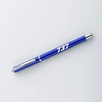 Thumbnail for Boeing 737 Flat Text ballpen - blue