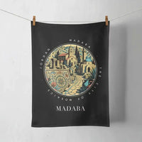 Thumbnail for MADABA - Badge - Towel - Black