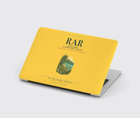 Thumbnail for Rarotonga International Airport (RAR) design on yellow MacBook case
