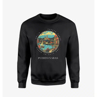 Thumbnail for PUERTO VARAS - Badge - Sweatshirt - Black